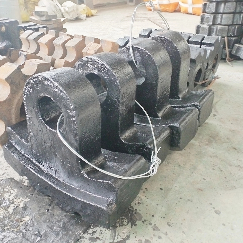 Alloy Steel Cast Hammer Crusher Wear Parts: Hammer Head, Impact Liner & Sieve Plate