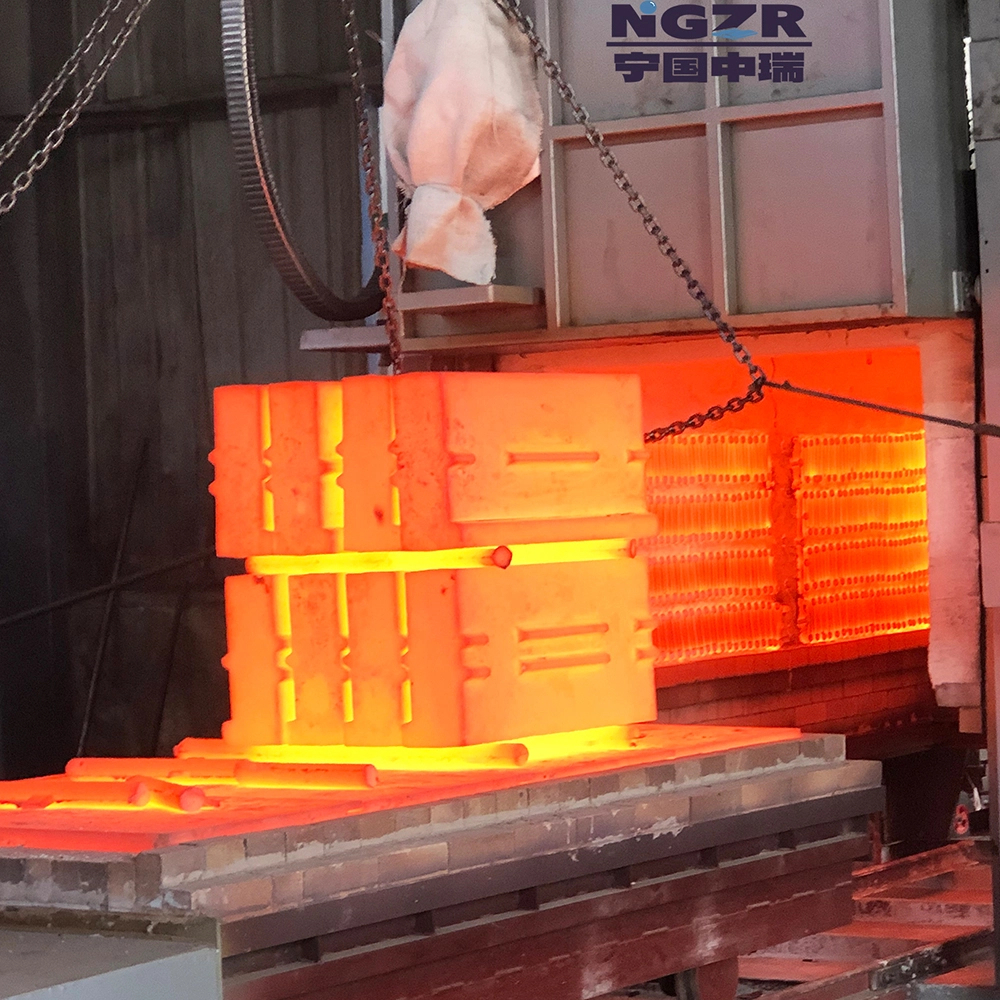 High Chromium-Manganese Alloy Cast Blow Bar (Plate Hammer) for Impact Crusher