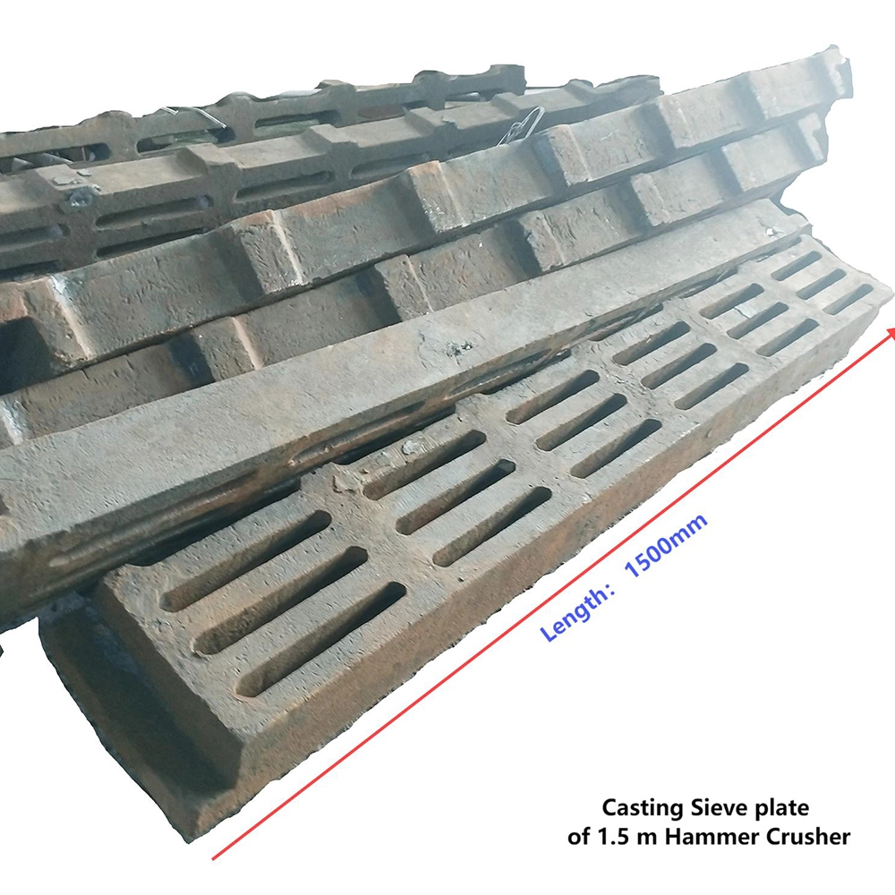 Alloy Steel Cast Hammer Crusher Wear Parts: Hammer Head, Impact Liner & Sieve Plate