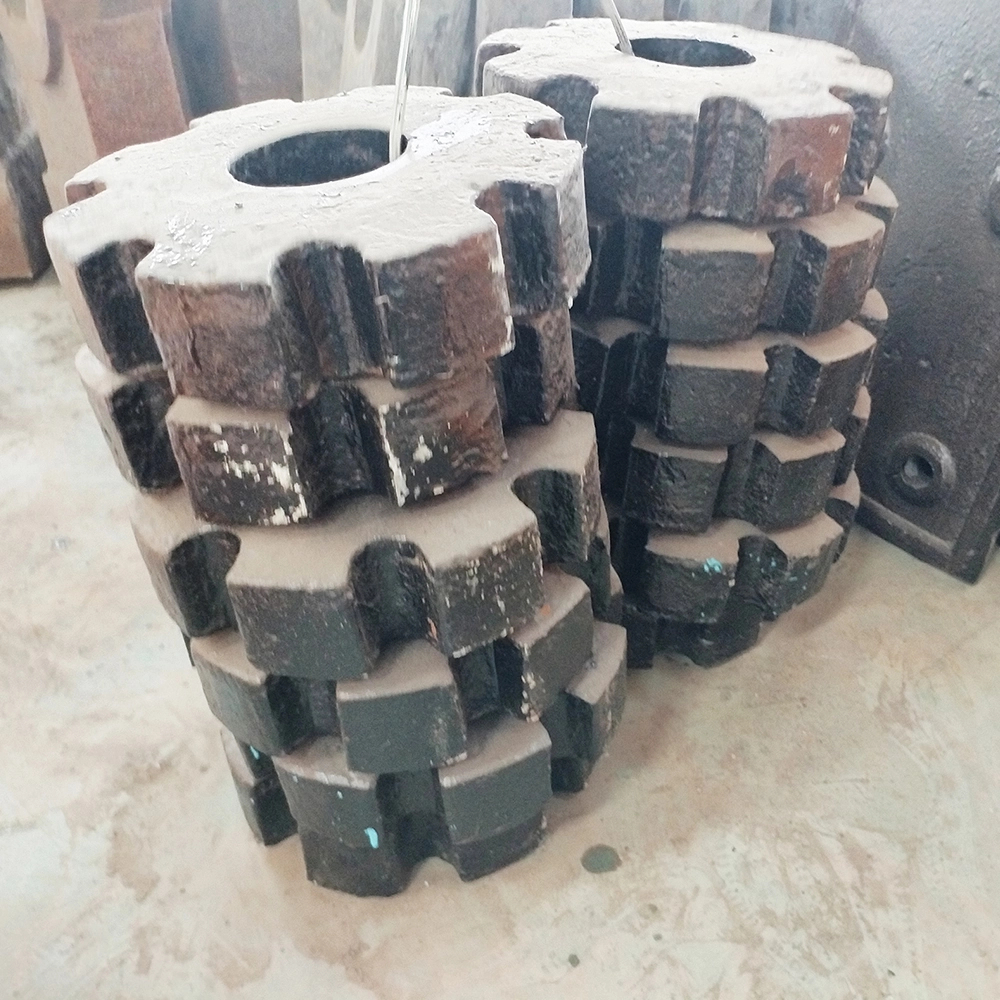 Alloy Cast Knife Hammer & Liner for Metal Shredder (Scrap & Waste Metal Recycling)