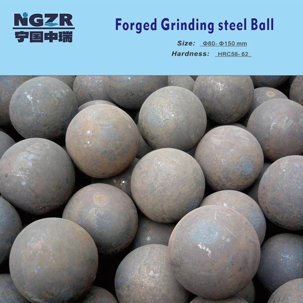 GM-3: Φ125mm Forged Grinding Media Ball for SAG Mill 